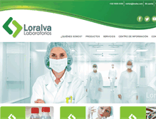 Tablet Screenshot of loralva.com